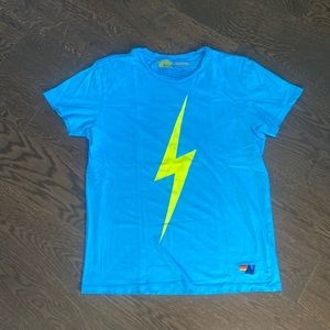 AVIATOR NATION cotton Rad Energy Boyfriend T - size S